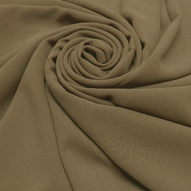 Coffee Georgette Hijab