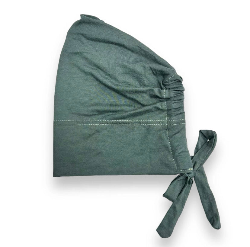 Sea Green Bamboo Tie Hat