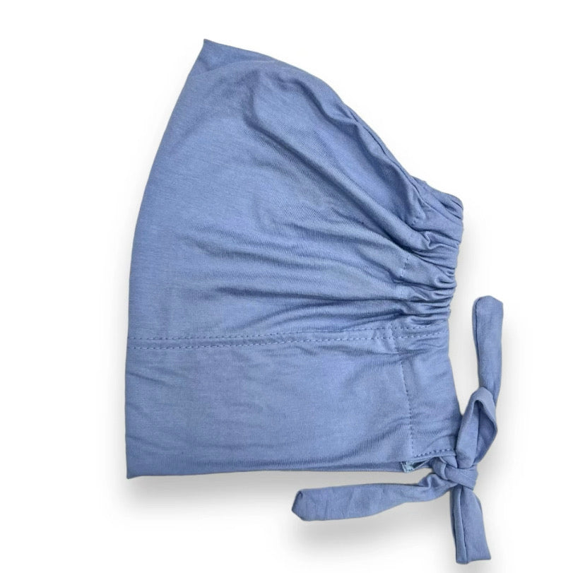 Denim Bamboo Tie Hat