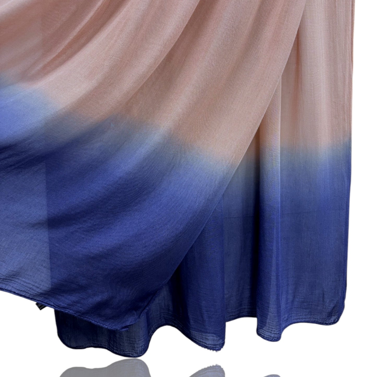 Latte Navy Ombré 100% Modal Hijab