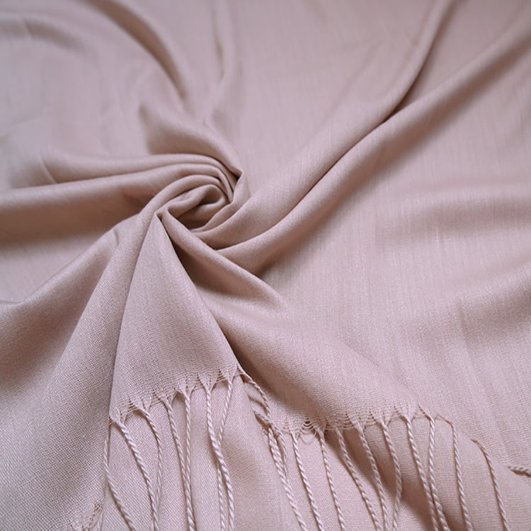 Almond Plain Pashmina Hijab