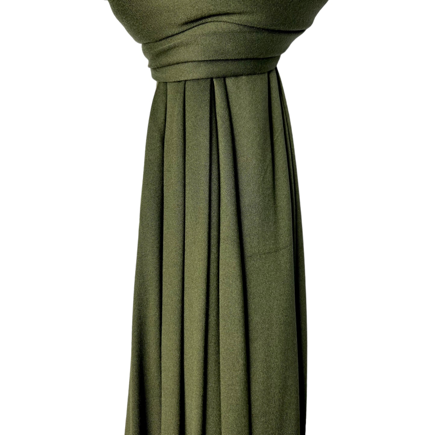 Khaki Fine Jersey Hijab