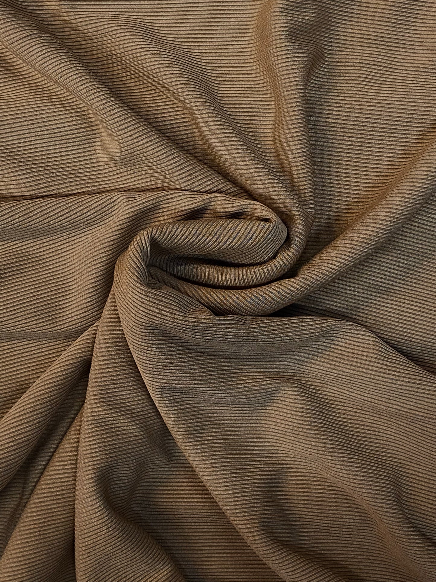 Ribbed Jersey Beige Hijab