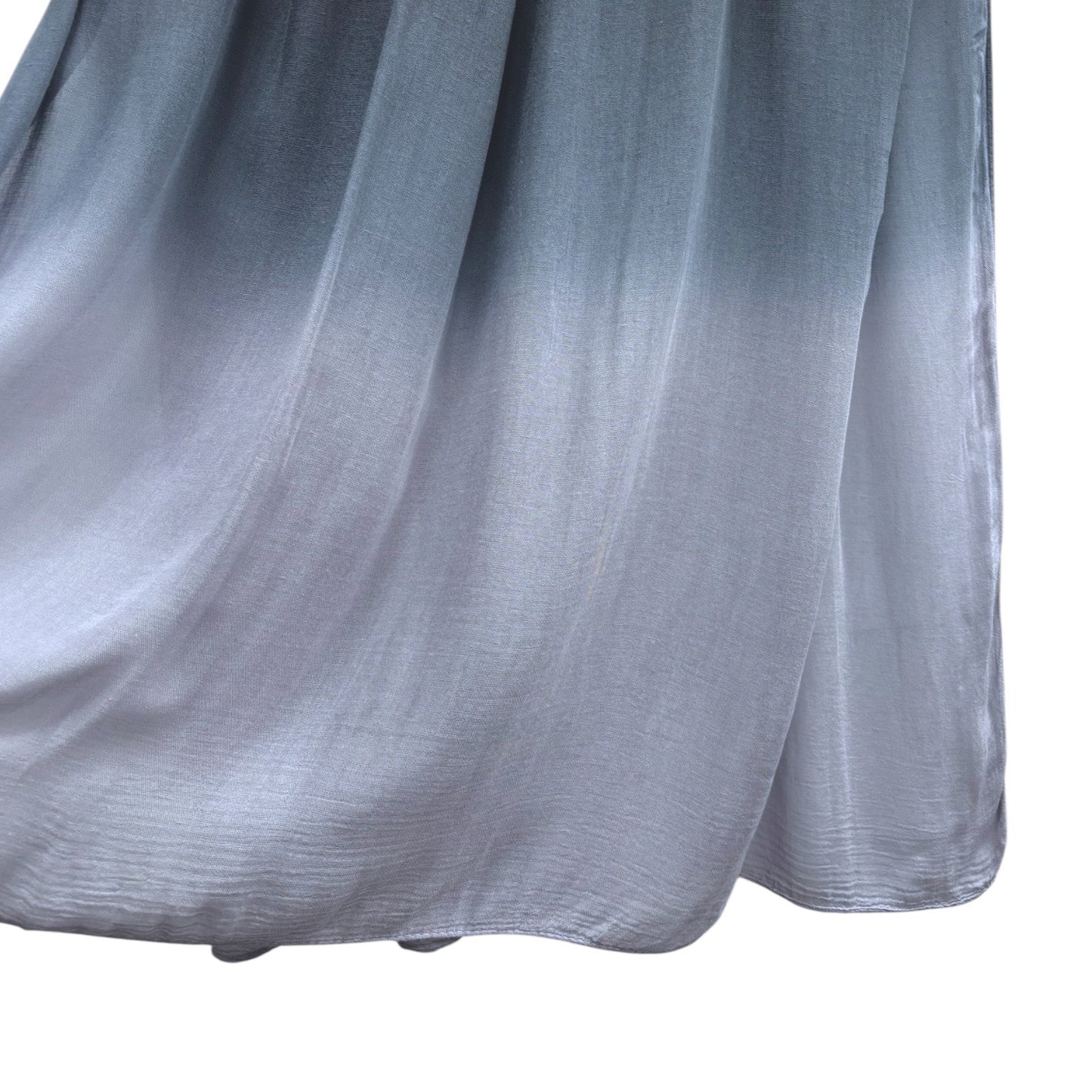 Light Grey Charcoal Khaki Ombré 100% Modal Hijab