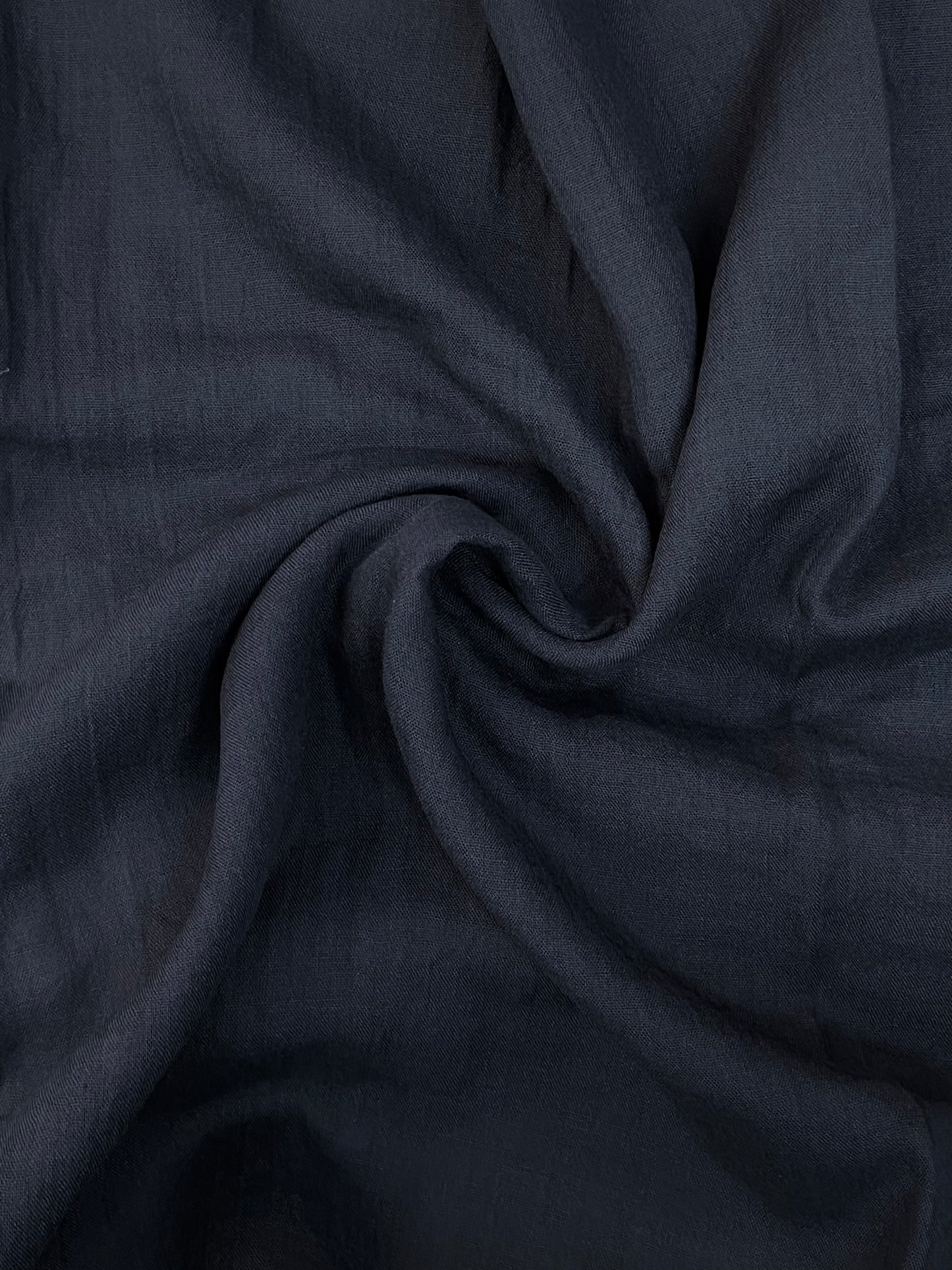 Navy Big Cotton Hijab
