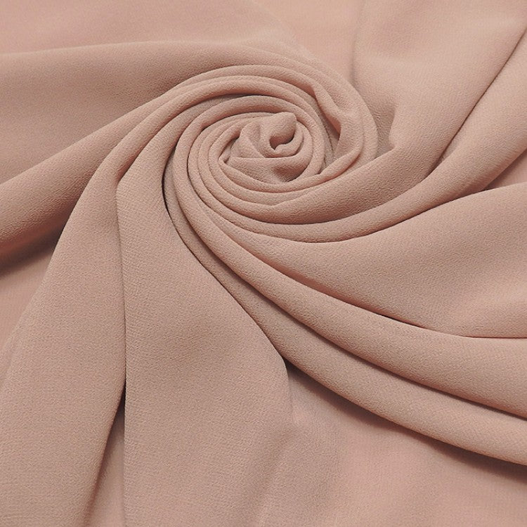 Latte Georgette Hijab