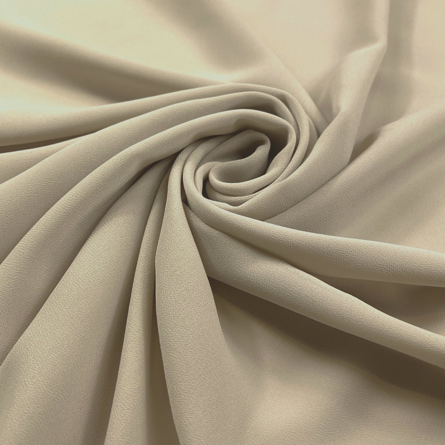 Beige Georgette Hijab