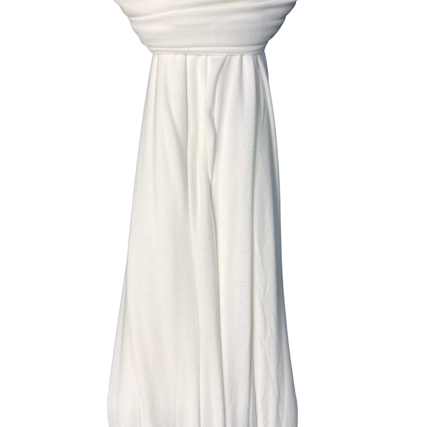 White Fine Jersey Hijab