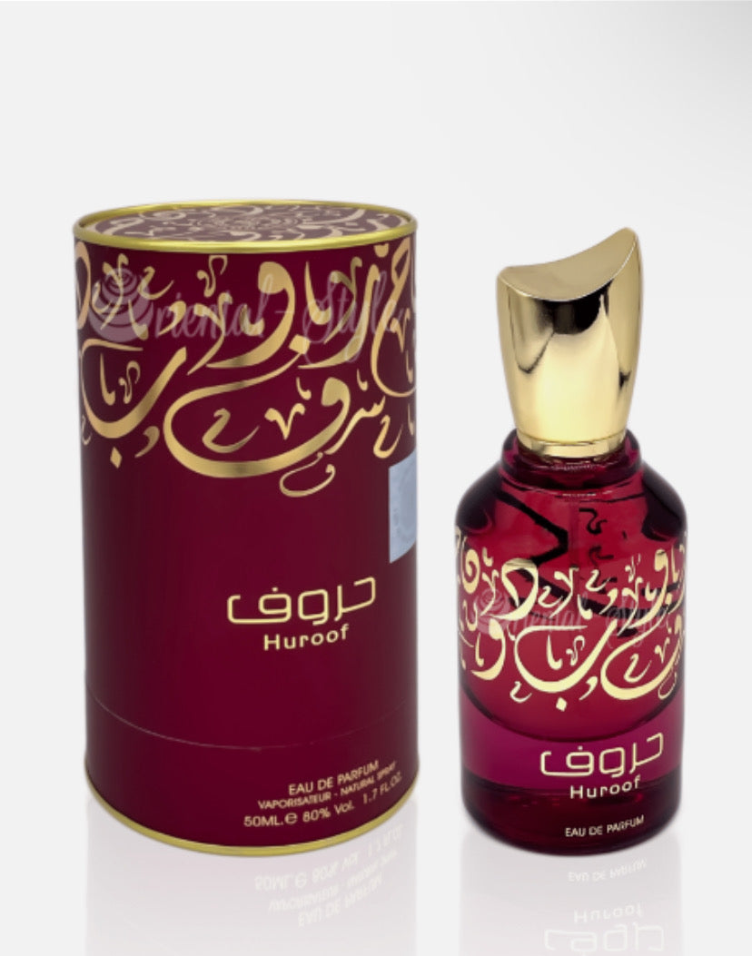 Huroof Perfume 50ml Eau De Perfume By Ard Al Zafaran