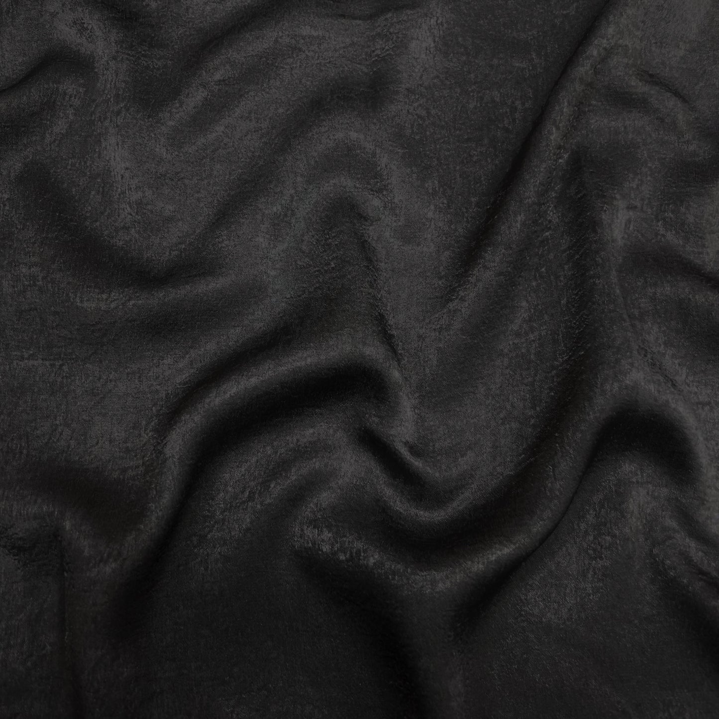 Black Plain Velour Hijab