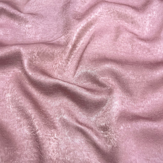 Dusty Pink Plain Velour Hijab