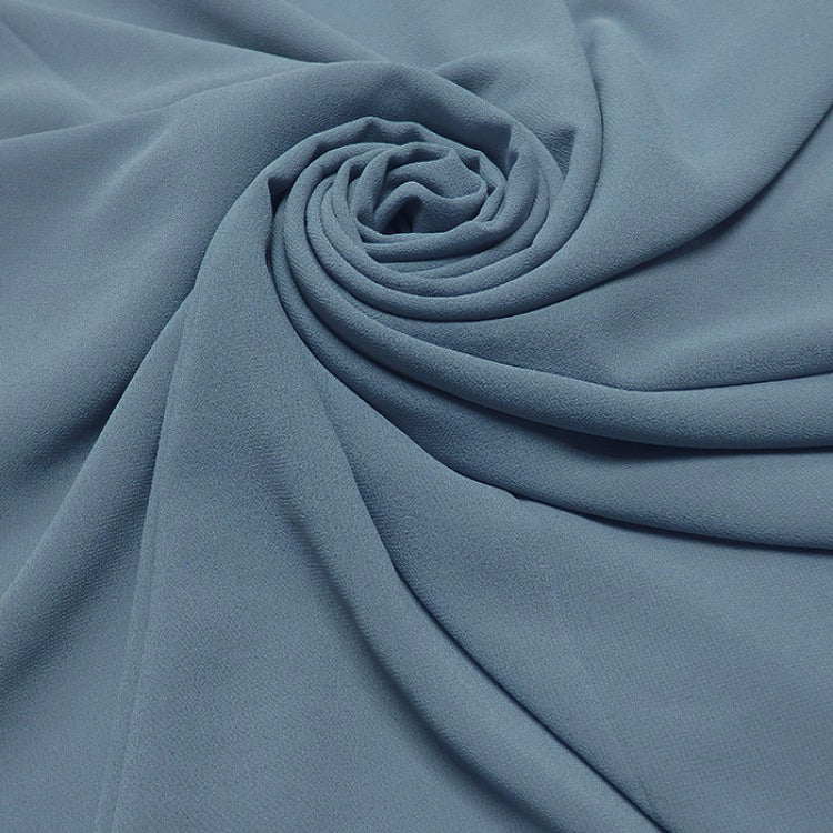 Denim Big Chiffon Hijab