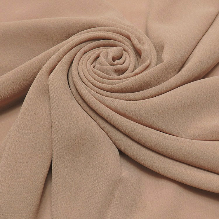 Light Mocca Big Chiffon Hijab
