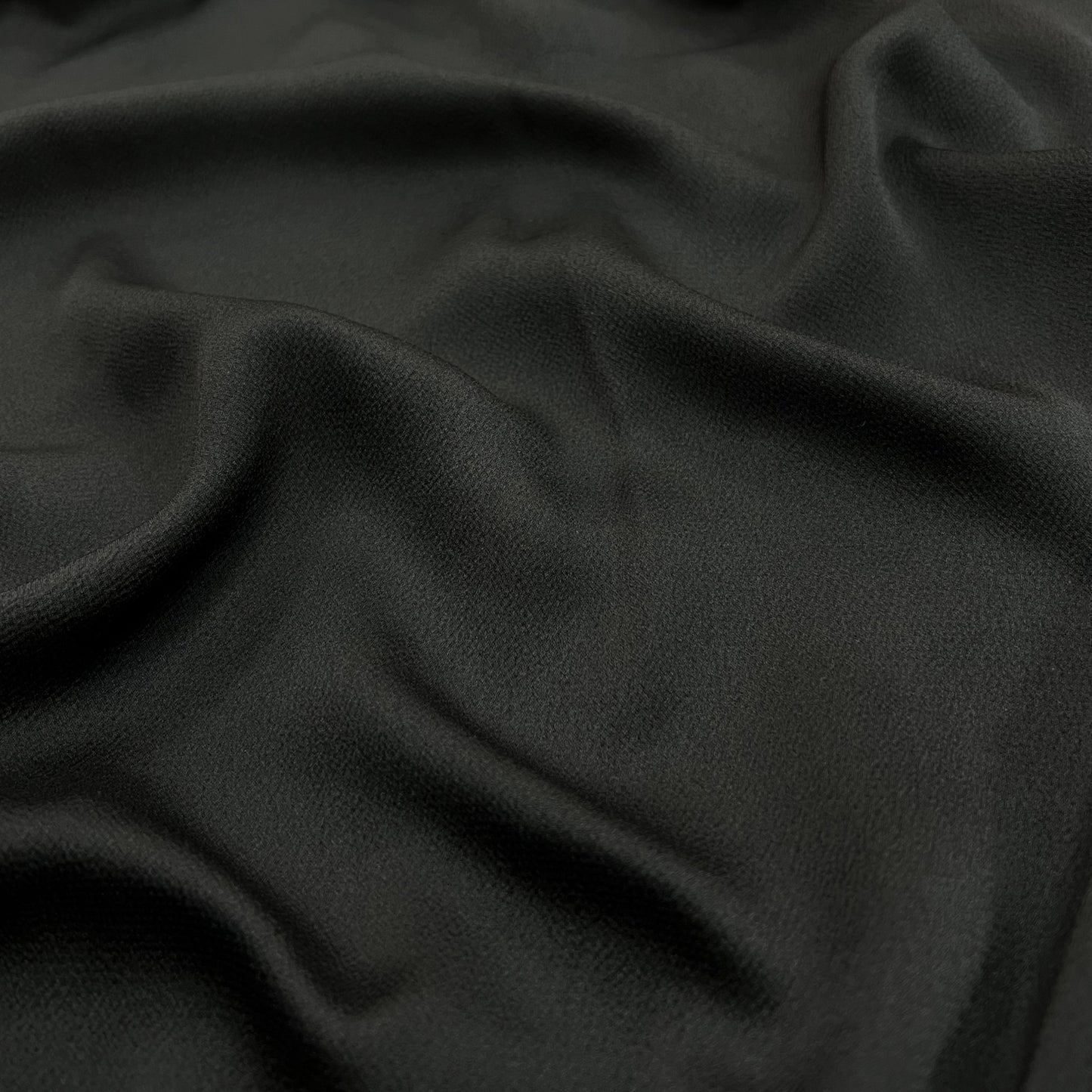 Black Satin Grain Hijab