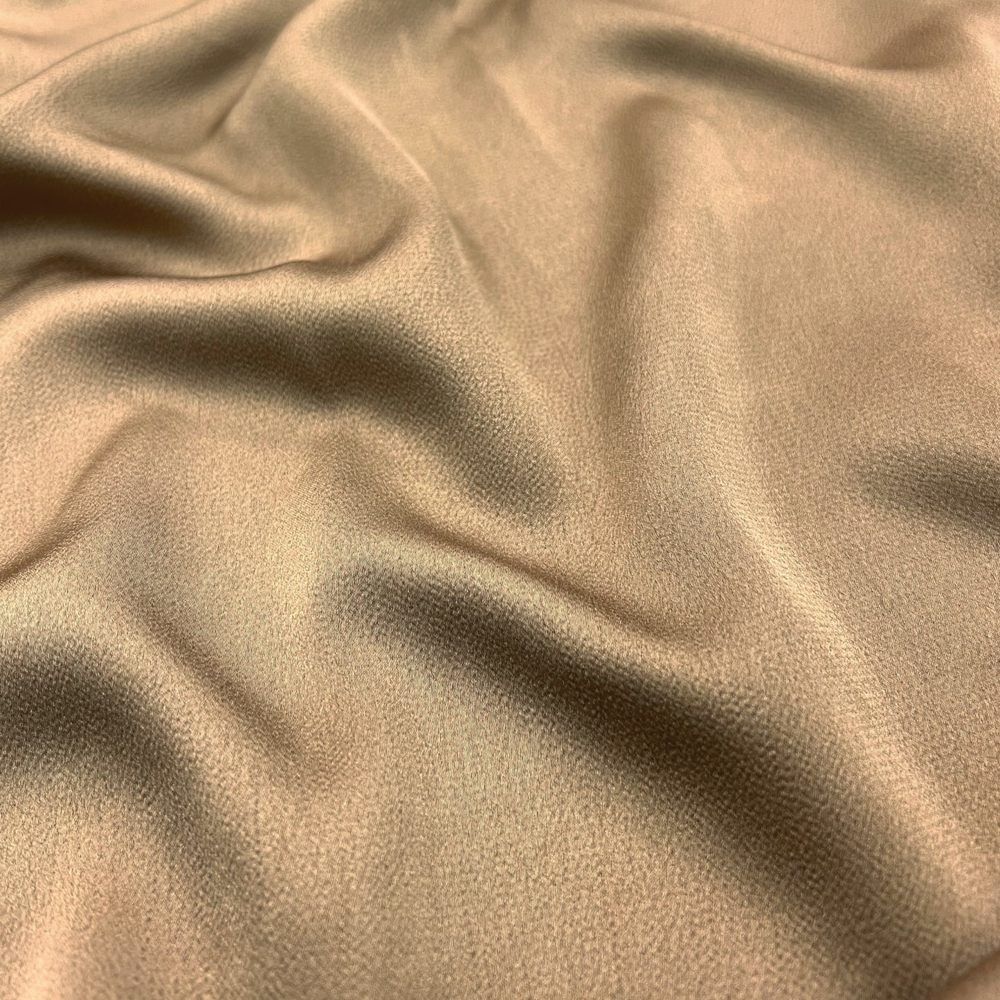 Tan Satin Grain Hijab