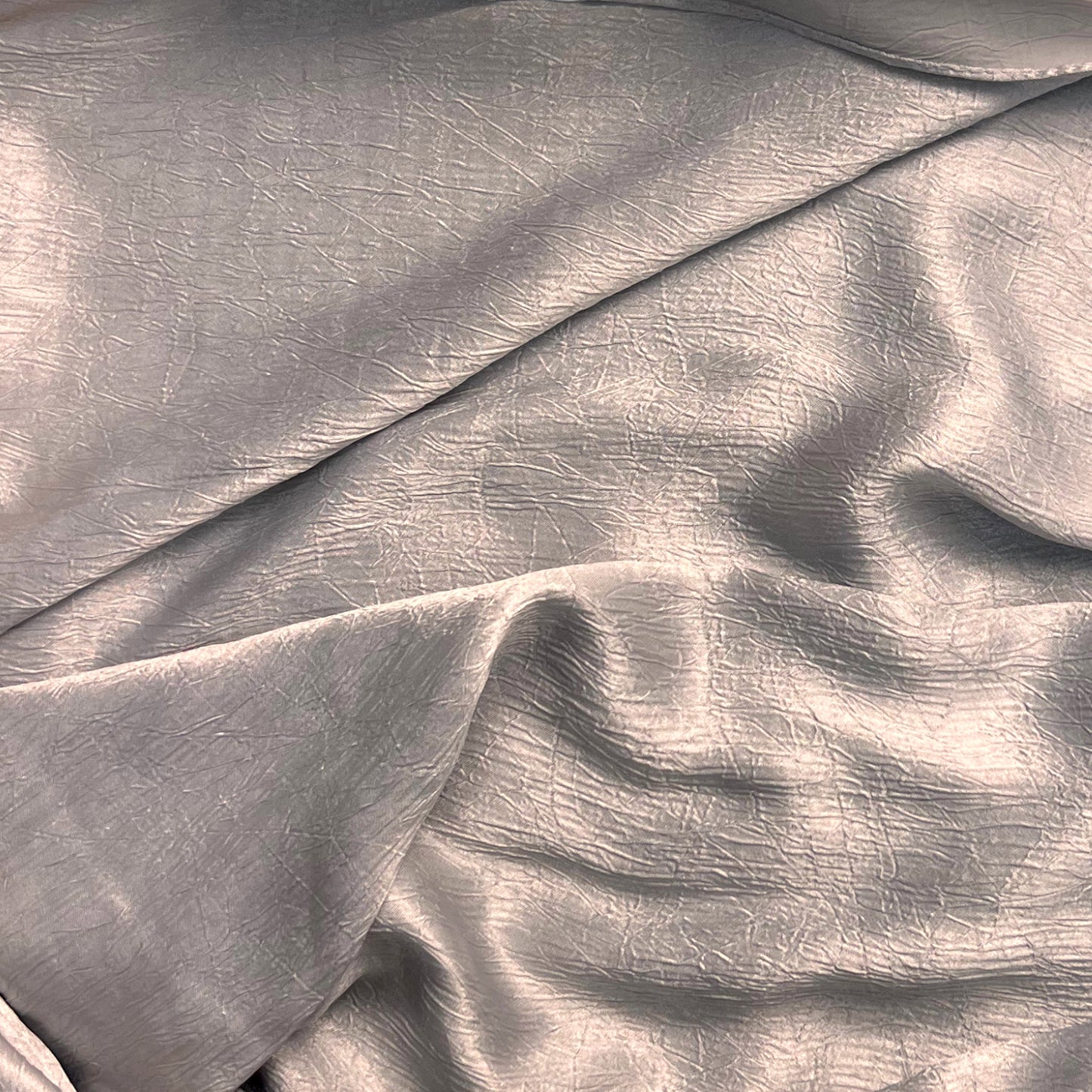 Beige Crushed Satin Hijab