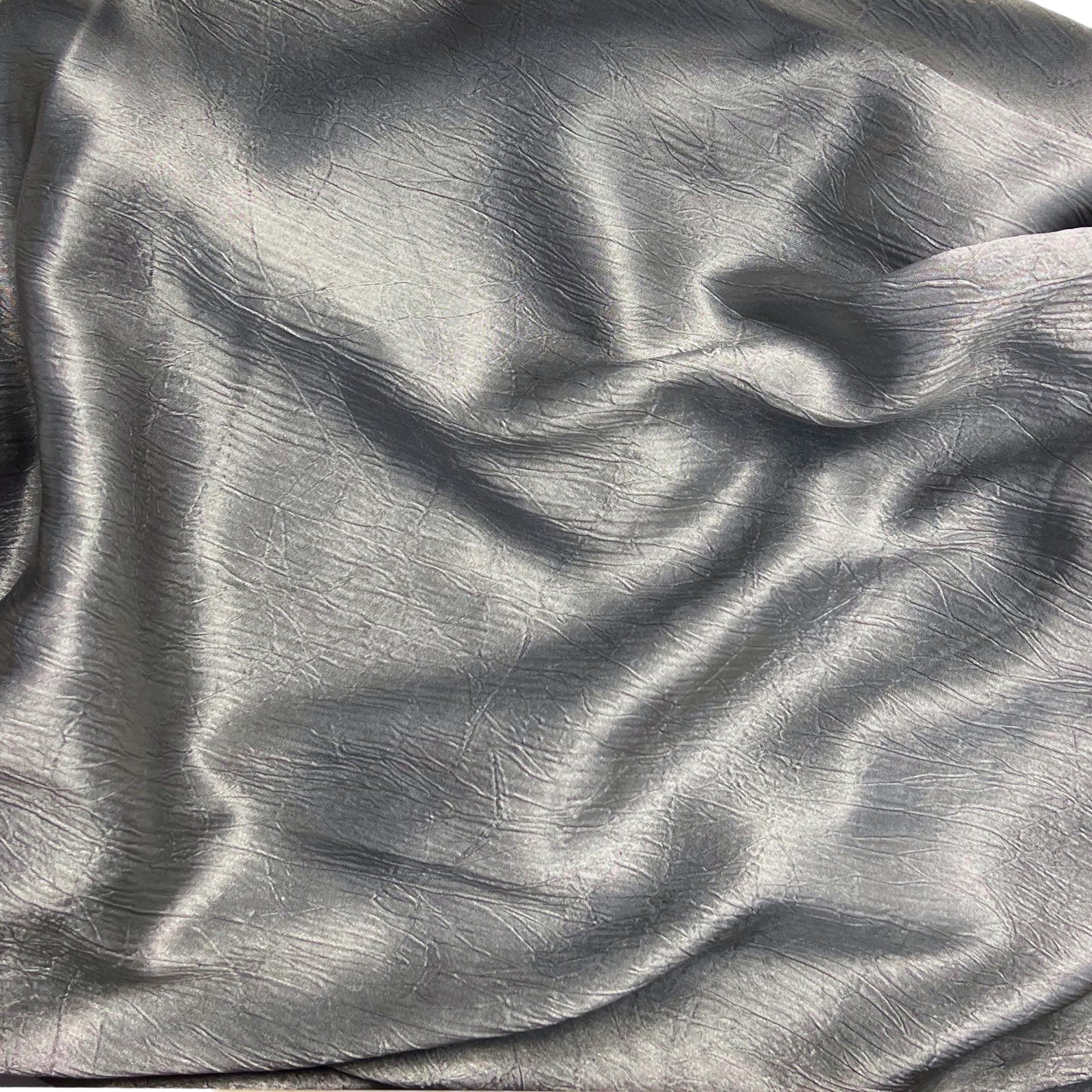 Taupe Crushed Satin Hijab