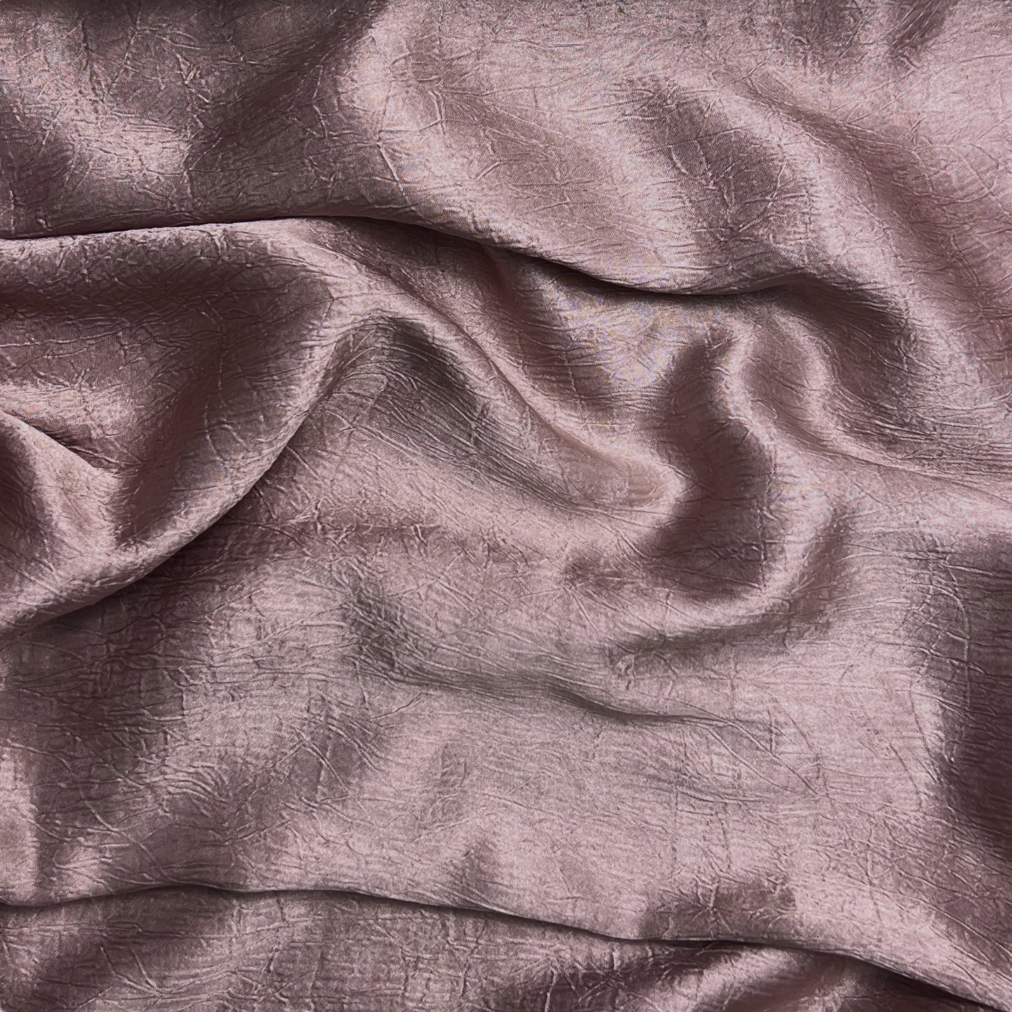 Latte Crushed Satin Hijab