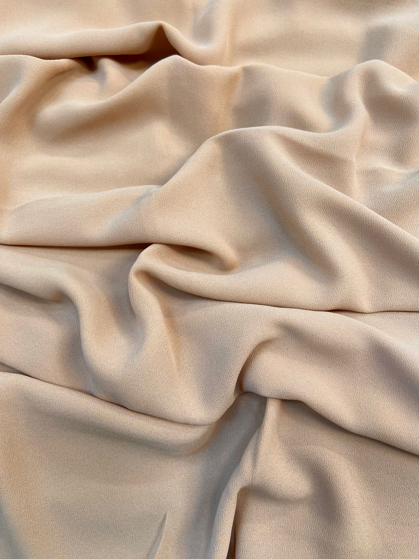 Light Gold Pearl Chiffon Hijab