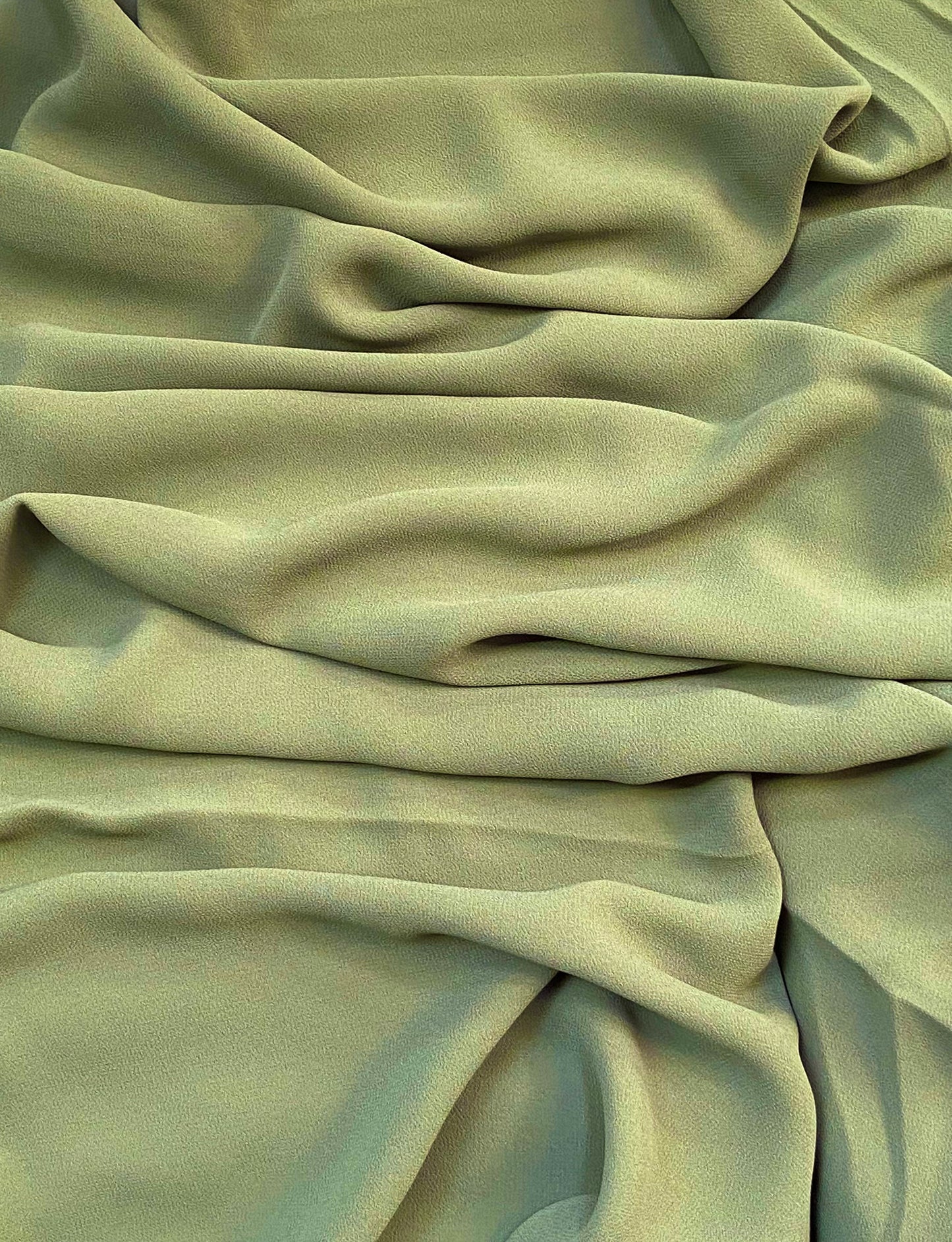 Sage Pearl Chiffon Hijab