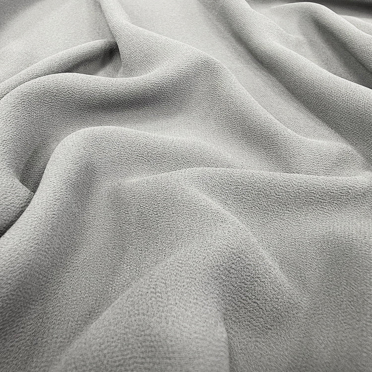 Light Grey Pearl Chiffon Hijab