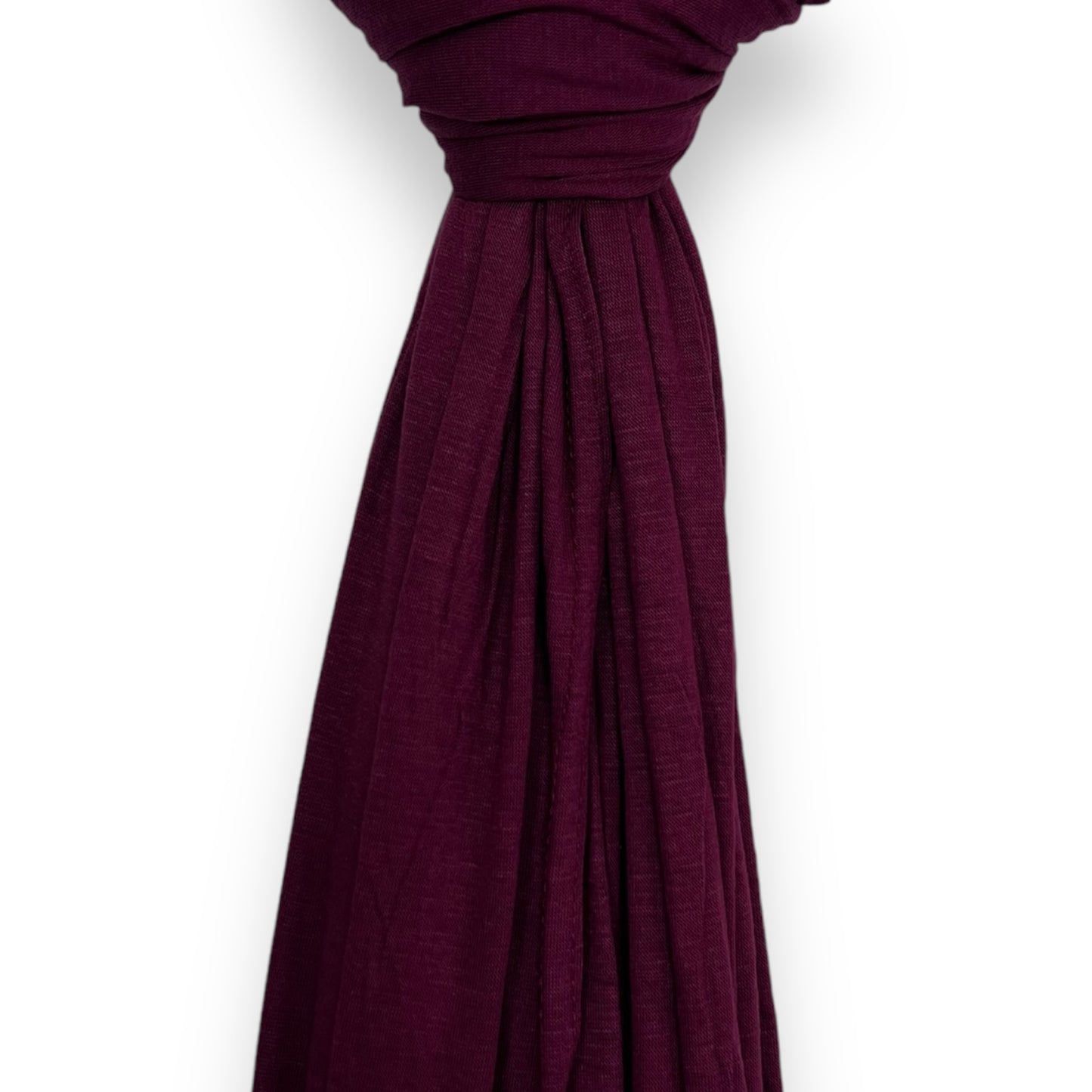 Burgundy Emirate Jersey Hijab