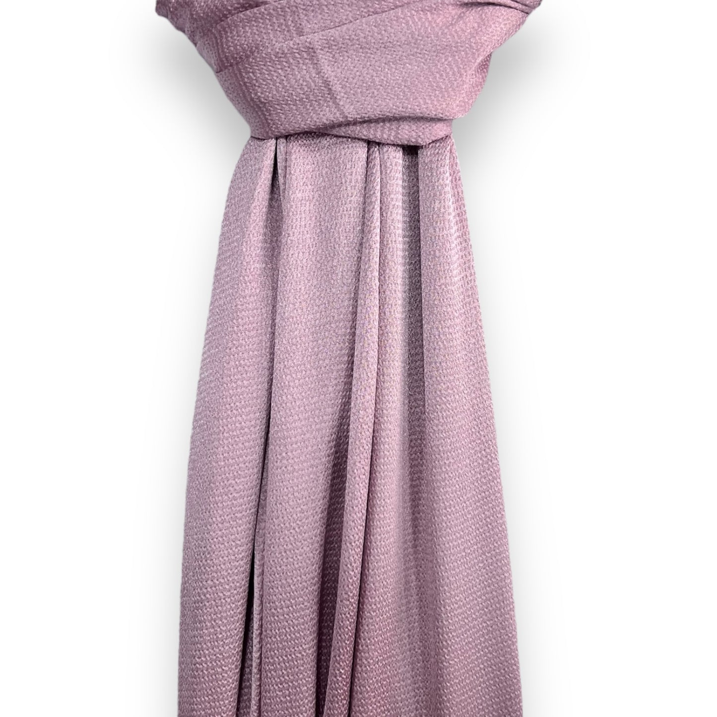 Dusty Pink Hammered Satin Hijab