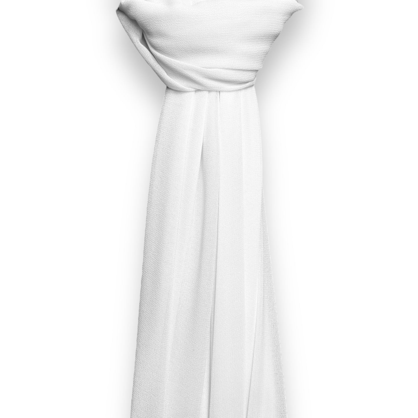 White Everyday Chiffon Hijab