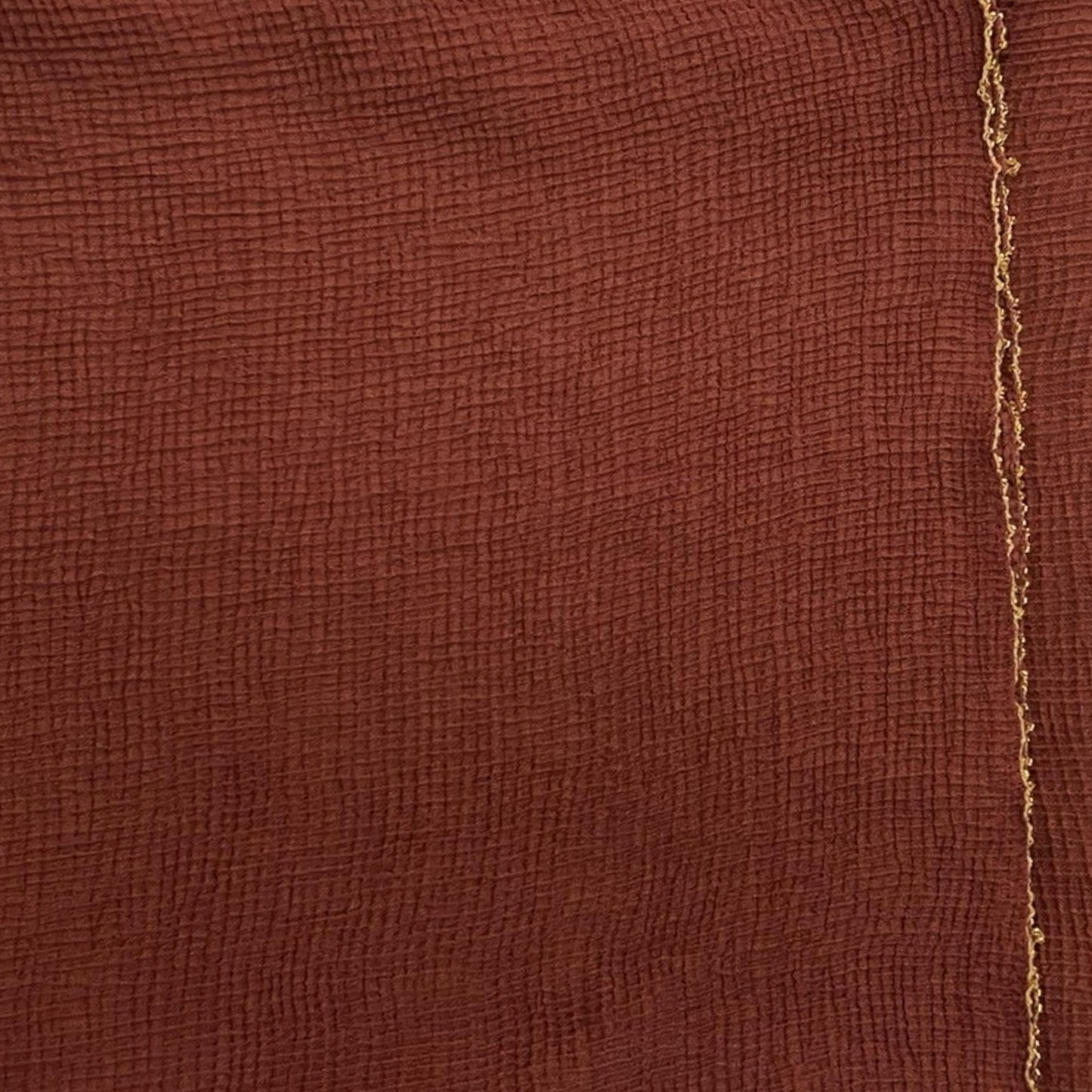 Clay Plain Strips Gold Border