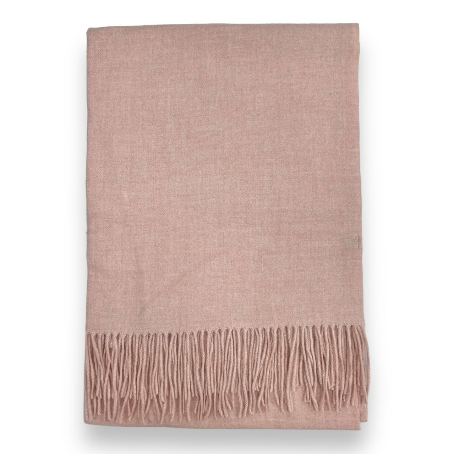 Oatmeal Fine Plain Cashmere Shawl