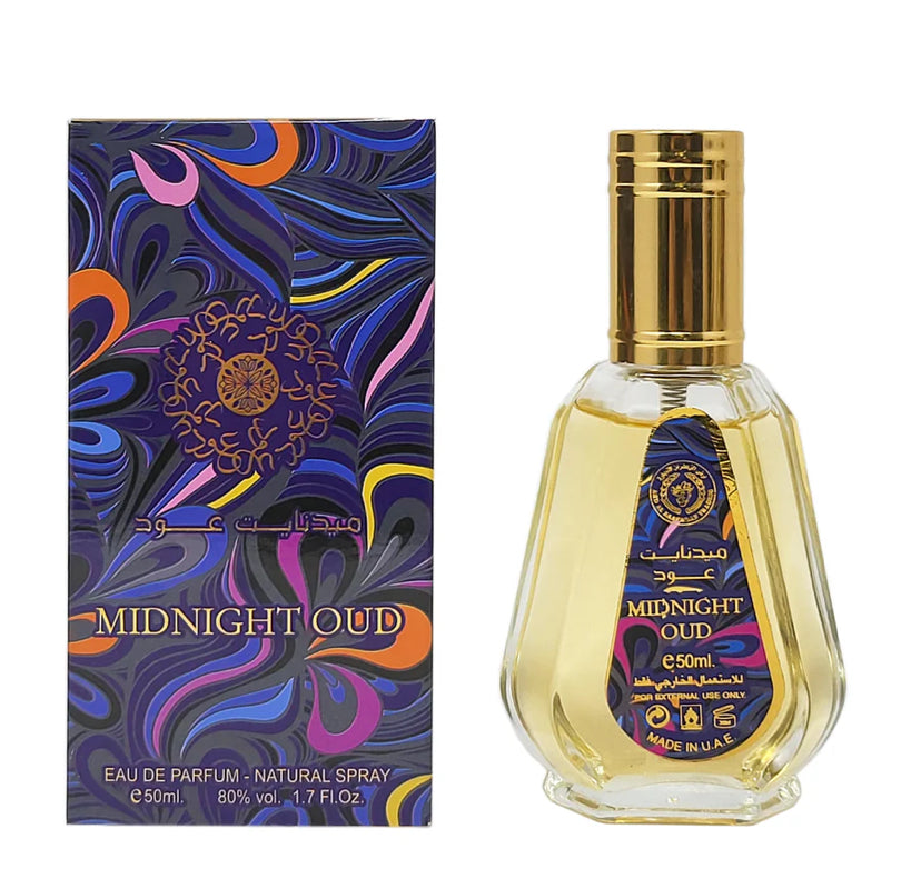 Midnight Oud 50ml Travel Size Perfume Eau De Perfume