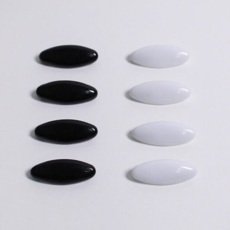 Black & White Snag-Free Hijab Pins