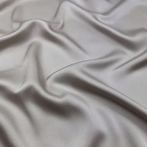 Plain Silky Taupe Hijab