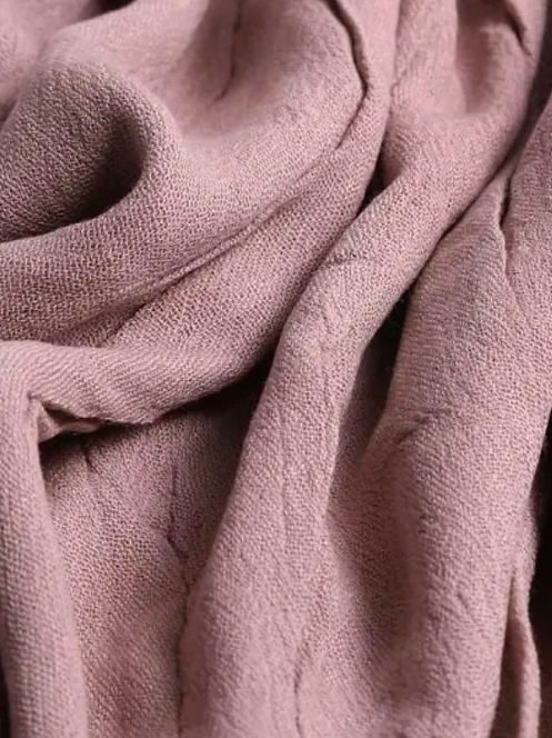 Dull Lilac Rayon Scarf