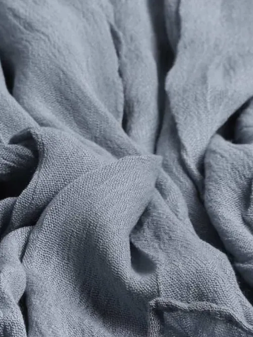 Grey Carolina Rayon Scarf