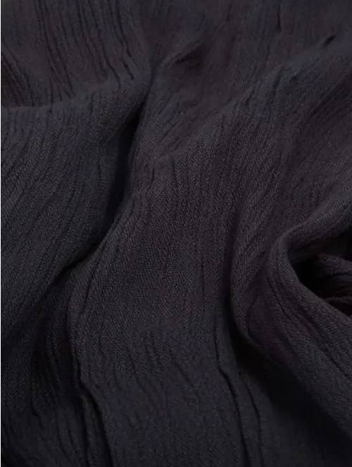 Charcoal Rayon Scarf