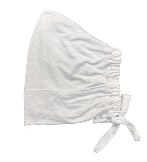 White Bamboo Tie Hat