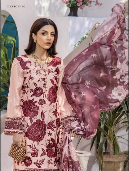 Maham Terracotta Ready to Wear viscose