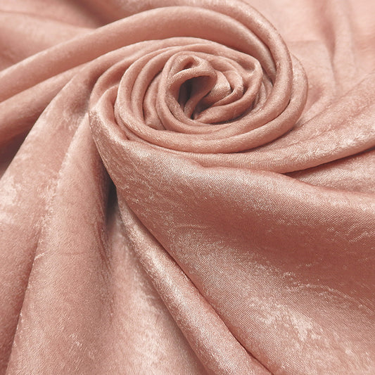 Dusty Pink Velvet Silk Hijab