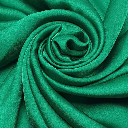 Kelly Green Metalic Silk Hijab