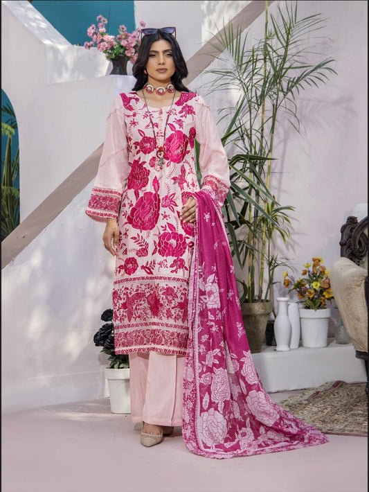 Maham Hot Pink Ready to Wear viscose