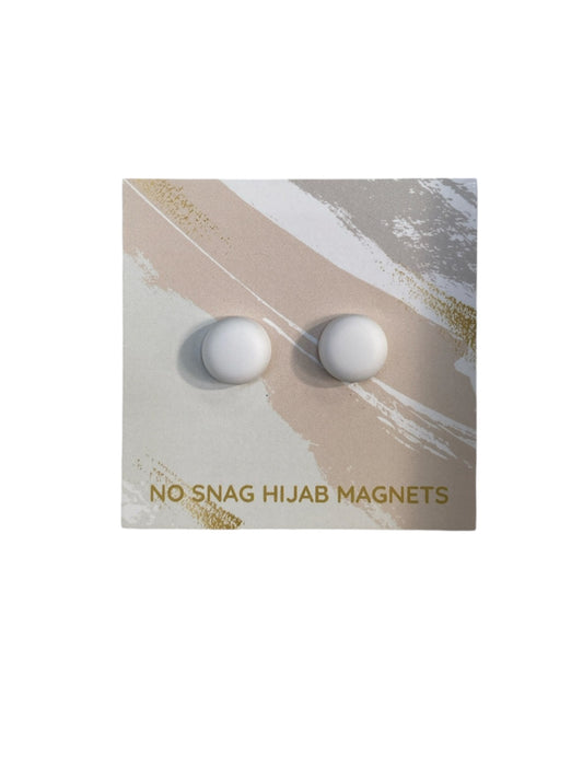 White Hijab Magnets