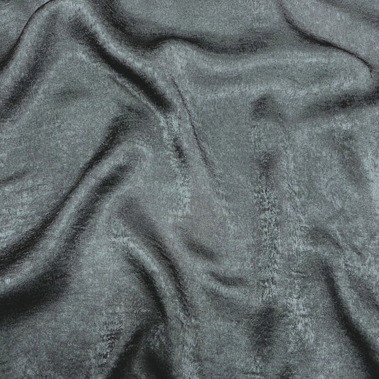 Charcoal Plain Velour Hijab