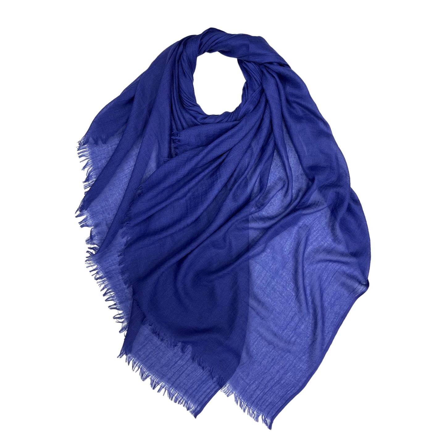 Royal Blue Cotton Modal Hijab