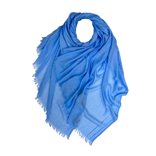 Sky Blue Cotton Modal Hijab