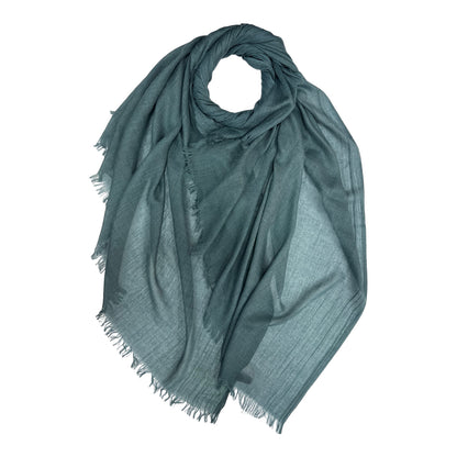 Ocean Teal Cotton Modal Hijab