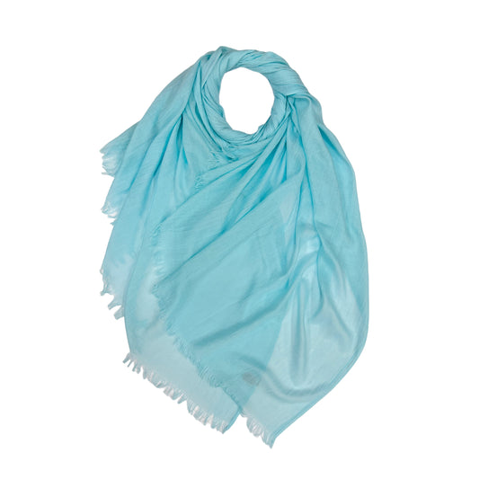 Baby Blue Cotton Modal Hijab