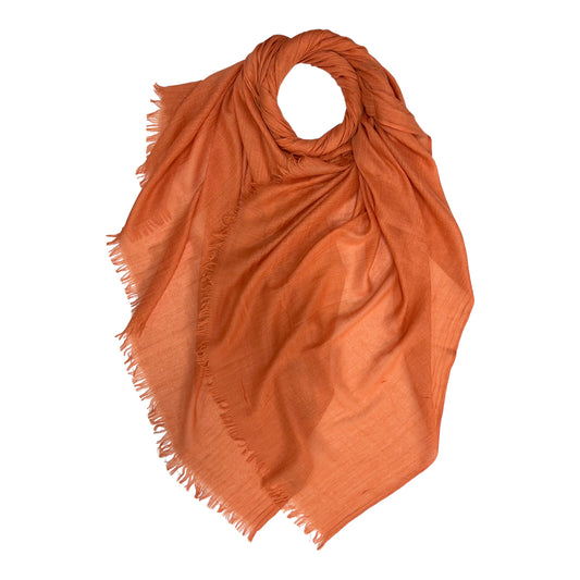 Tangerine Cotton Modal Hijab