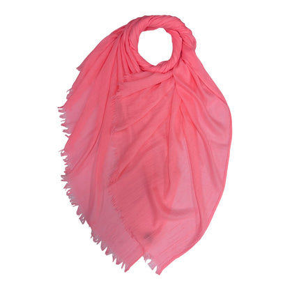 Coral Cotton Modal Hijab