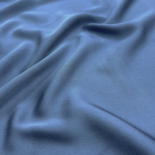 Maya Blue Satin Grain Hijab